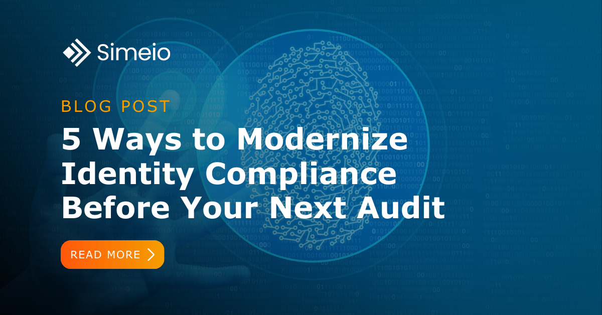 Blog Thumbnail - 5 Ways to Modernize Identity Compliance Before Your Next Audit